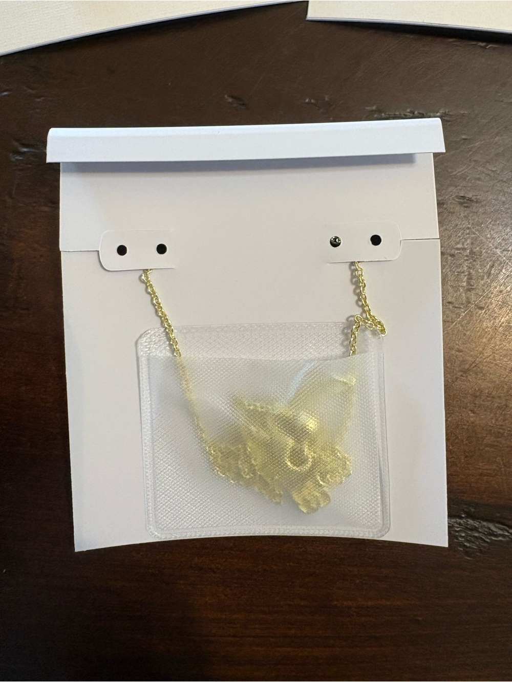 SET Kendra Scott -Elisa Gold Pendant Necklace & Drop Earring in Iridescent Drusy - Picture 5 of 5